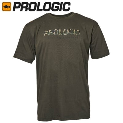 Prologic Camo Letter T-Shirt Olive Green Тениска