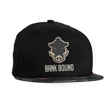 Bank Bound Flat Bill Cap Шапка