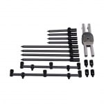 PROLOGIC Black Fire Pod ‘n’ Goal Post Kit (Alu) Стойка за три въдици